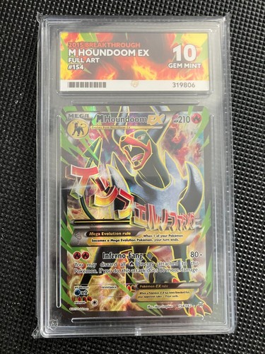 M Houndoom-EX graded ACE 10 for sale on eBay
