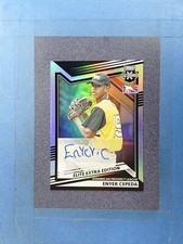 2022 Elite Extra Edition ENYER CEPEDA Auto #174 Dominican Prospect @QI15