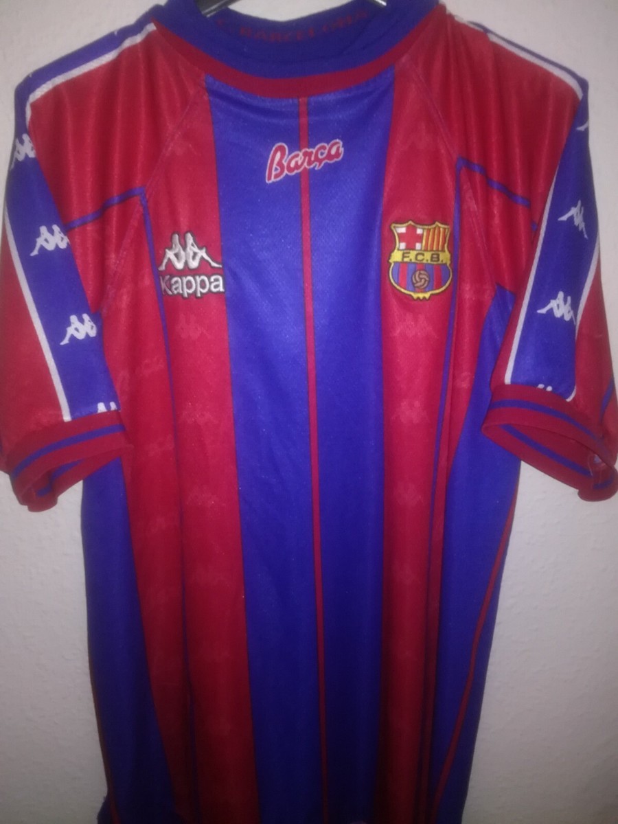 FC BARCELONA 1997-1998 camiseta shirt trikot maillot maglia | eBay