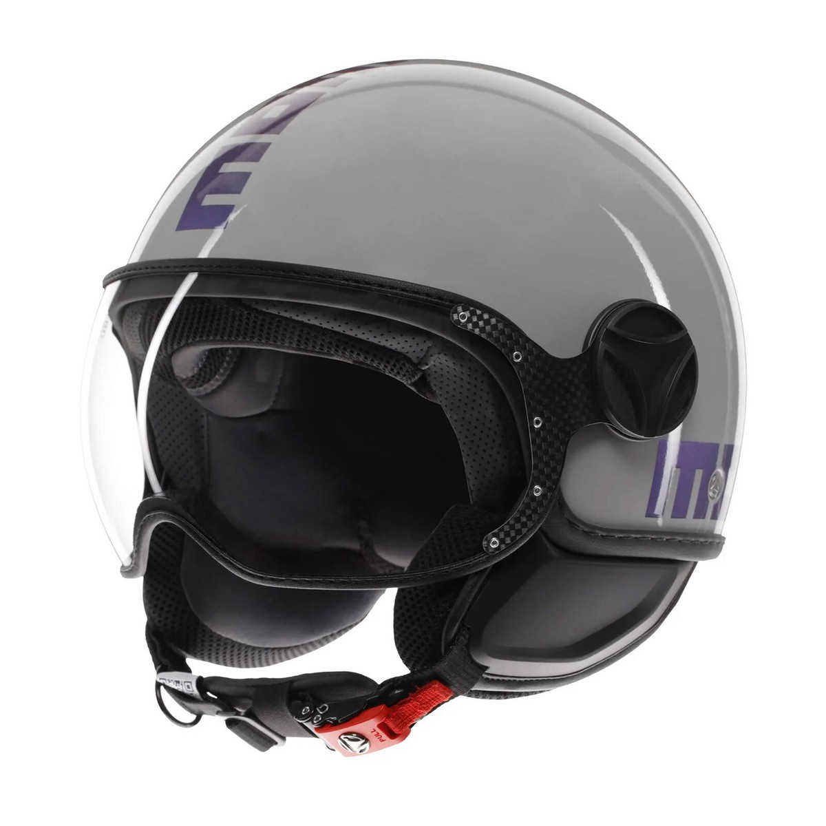 Mf7829 Jet Helmet Momo Design Fgtr Classic - Blue / Fuchsia 22.06