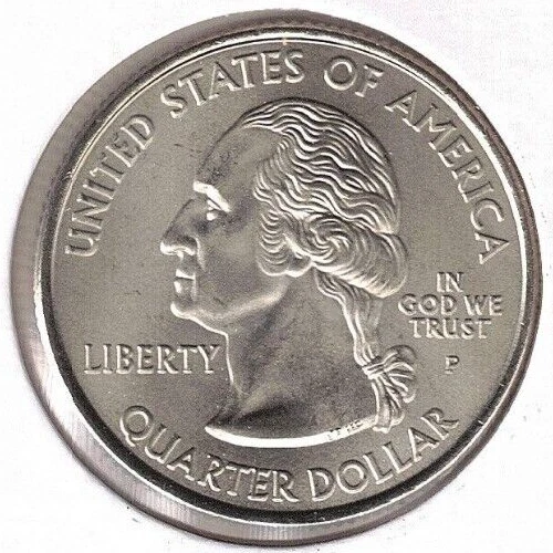 2007-P (SMS) Uncirculated Satin Finish Washington 42ND State Quarter Coin! - Image 2 of 2