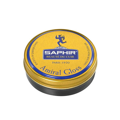 Saphir Beaute Du Cuir boot polish Amiral Gloss - Black - 50ml