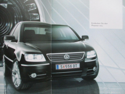 VW Phaeton +Langer Radstand Katalog V6 4motion V8 und W12,V6TDI +Preise Austria