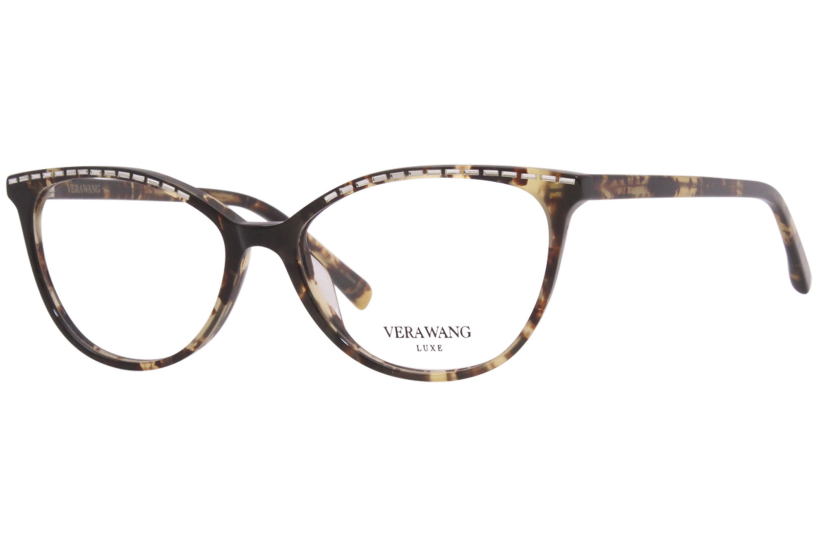 Очки Vera Wang Lilah TO Eyeglasses женские с черепаховой оптической оправой в полной оправе 53 мм