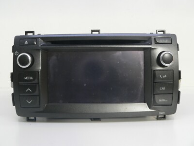 TOYOTA AURIS GPS NAVIGATION RADIO NAVI SAT NAV TOUCH&GO 59021 86140-02010