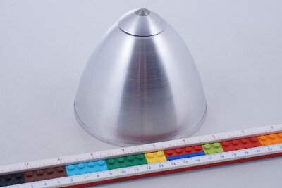Eurokit maxi aluminum warhead 120mm (1pc) vintage model making