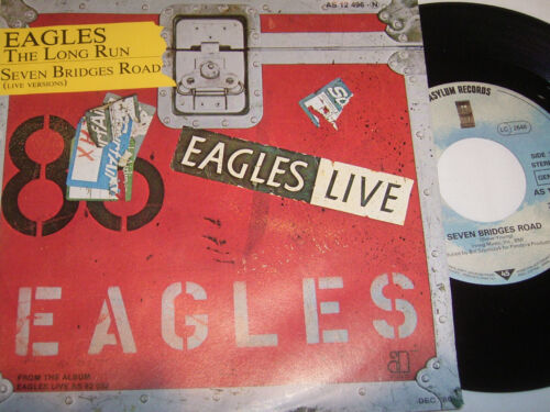 7" Eagles The Long Run Live - Top Zustand # 3997 - Afbeelding 1 van 1