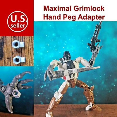 Hand Peg Adapter Upgrade Kit for Transformers Maximal Grimlock WFC-K40 TF-Lab
