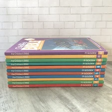 The Childrens Bible 11 Book Set Golden Book *Missing Volume 7* Vintage 1981