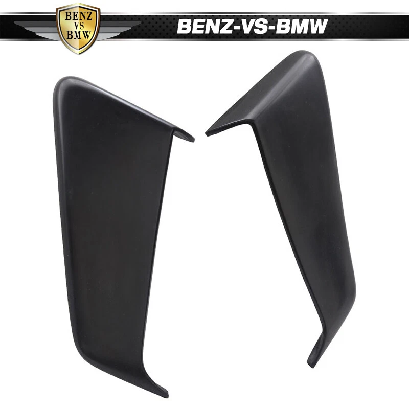 Fits 05-09 Ford Mustang Coupe Unpainted Black EL PU Rear Side Fender Scoop Foto 4 de 4