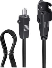 AWINLI 6.5 Ft (2M) Extended AC Power Cord for Lift Recliner,Okin,Limoss,Lazboy