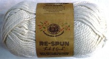 Lion Brand Re-Spun Thick  Quick Yarn-Whipped Cream 843-098