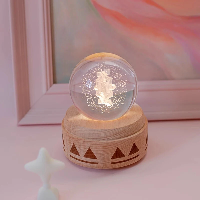 Sky：Children of the Light Snow Crystal Ball Music Box Night Light Birthday Gift - Image 4 of 4