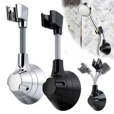 Shower Head Holder Self-adhesive Handheld Wall Mount Bathroom Bracket Adjustable