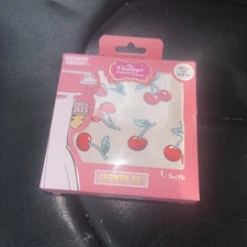 The Vintage Cosmetic Company - Cherry Printed Hair Towel Turban - NEW