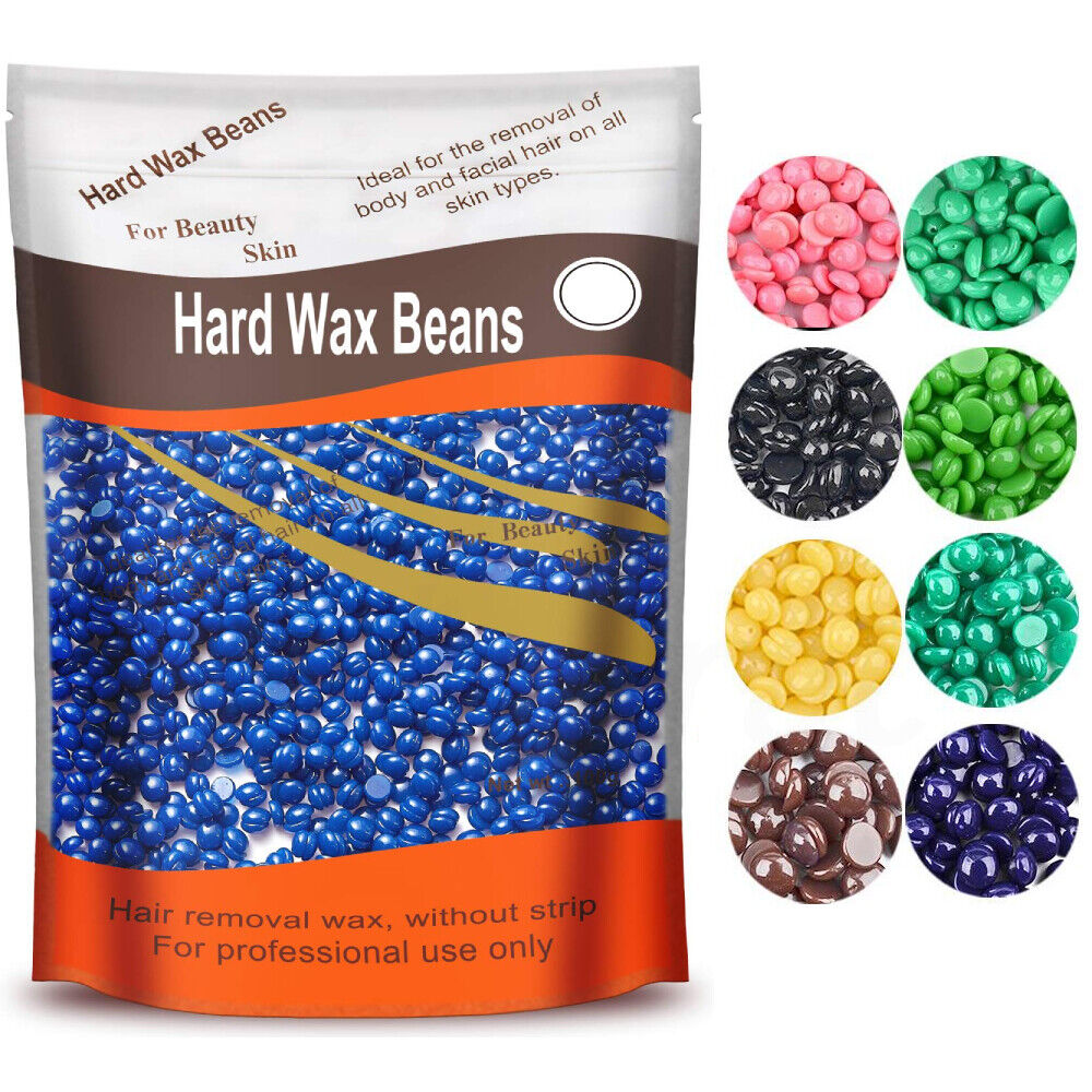 Hard Wax Beans Beads for Painless Hair Removal Full Body Home Kit Waxing  Warmer | eBay