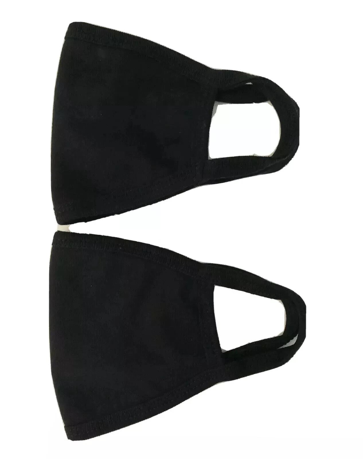 100 Pieces 100% Cotton Washable, Reusable Face Cover Masks W Filter Pocket