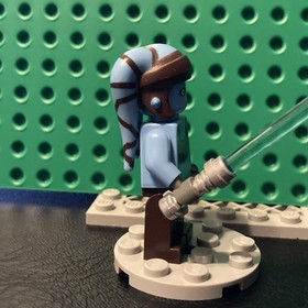 LEGO Star Wars Aayla Secura Minifigure SW0284, 8098 Clone Turbo Tank