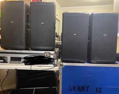 (4) DAS AVANT 12a Powered Speakers - $550 each.  Used, but In Good Condition