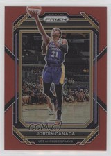 2023 Panini Prizm WNBA Red Prizm /199 Jordin Canada #63 n0c