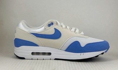 Nike Air Max 1 White University Blue DZ2628-113 Women's Size 14.5