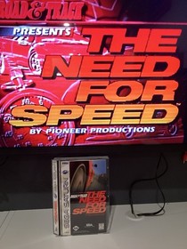 Road & Track Presents The Need for Speed Sega Saturn CIB Complete TESTED