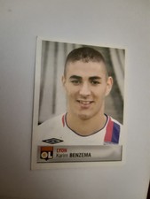 Karim Benzema Rookie RC Sticker Panini Foot 2006 2007 #180 / OL Lyon