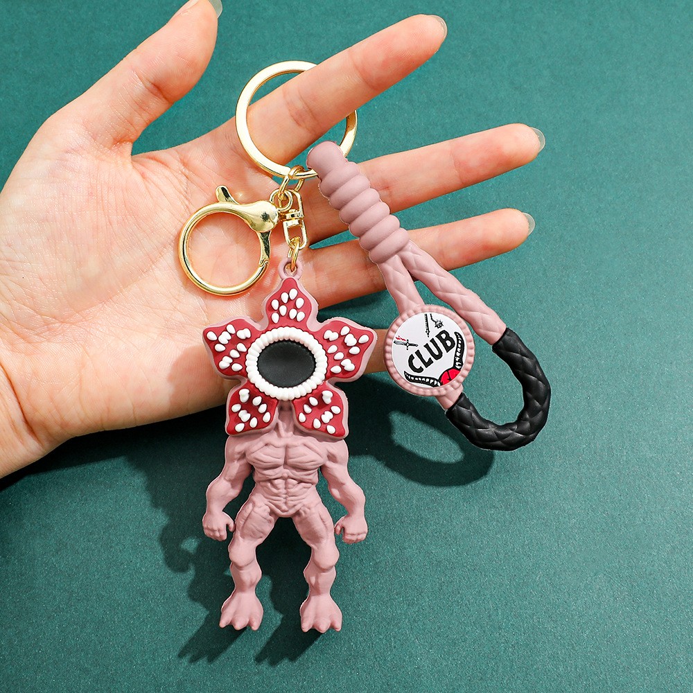 Stranger Things Characters Silicone Keychain Pend… - image 12