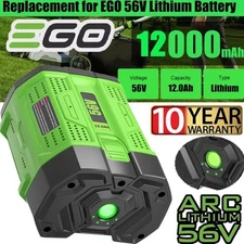 For EGO Power+ 56V 12.0Ah Lithium Ion Battery BA5600T BA2800 BA6720T BA4200T