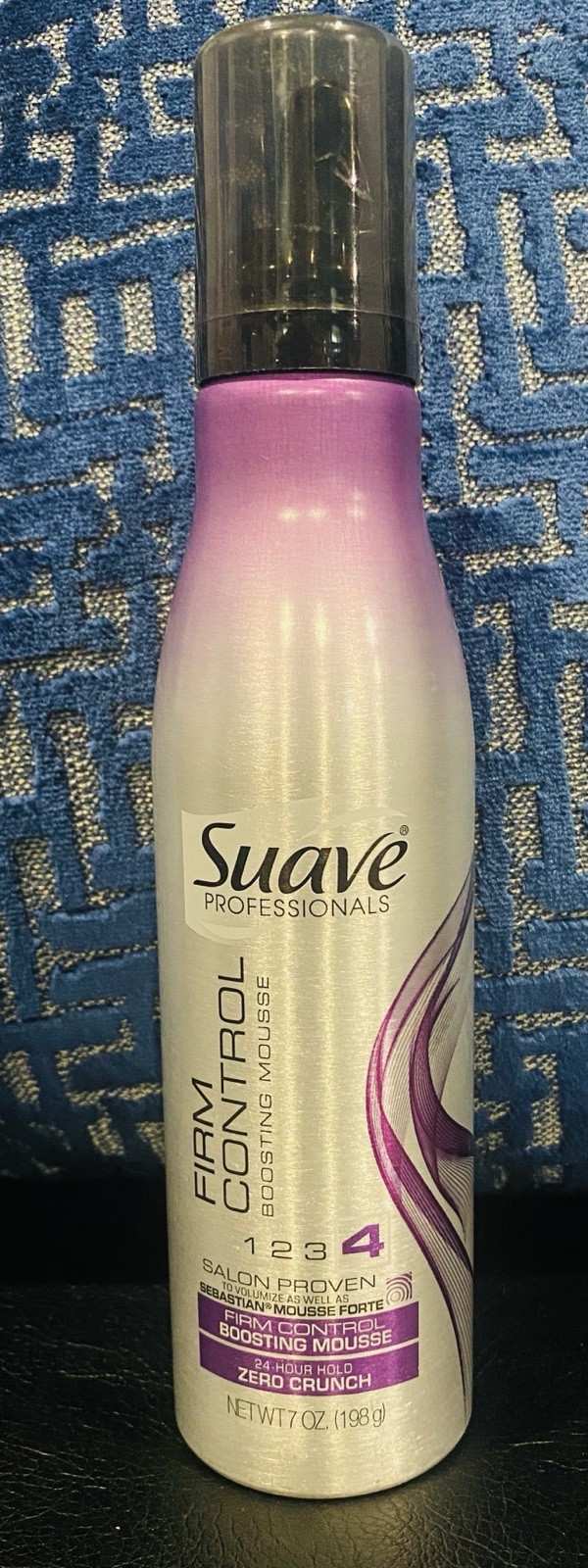 Rare Suave Level 4 Firm Control 24 Hour Hold Boosting Mousse Zero Crunch