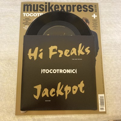 Musikexpress 02/2025 exklusive Tocotronic + Vinyl-Single  Neu Und Ungelesen