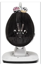 4moms MamaRoo Baby Swing, Bluetooth - 5 Unique Motions - Black- NEW
