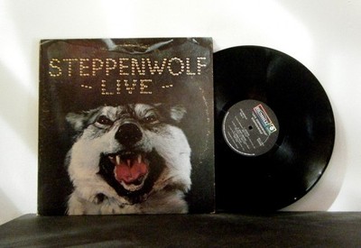 STEPPENWOLF Dbl LP Live 1970  Dunhill  vinyl