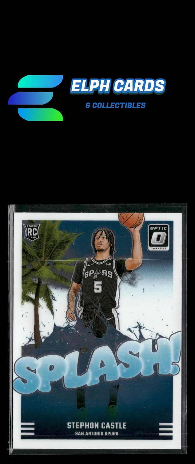 2024-25 Donruss Optic #14 Stephon Castle Splash!