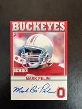 2006 TK Legacy Mark Bo Pelini Auto Autograph On Card Ohio State Nebraska #B110
