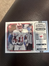 2023 Chronicles Contenders Draft Picks Rashee Rice RC #18 SMU College Ticket