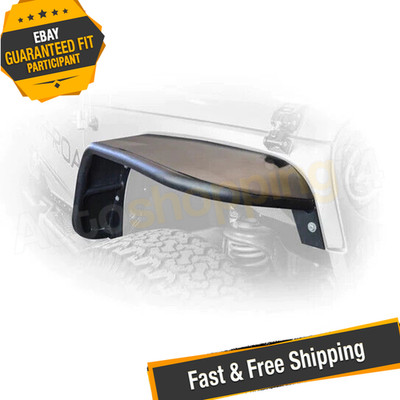 DV8 Offroad FENDB-02 Slim Fender Flares Front & Rear for 18-23 Jeep Wrangler JL