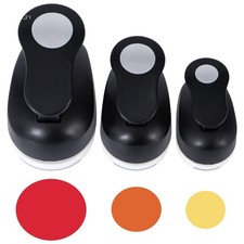 Circle Punch for Paper Crafts 3 Pack, Paper Punches for Crafting 1.5inch 1inc...