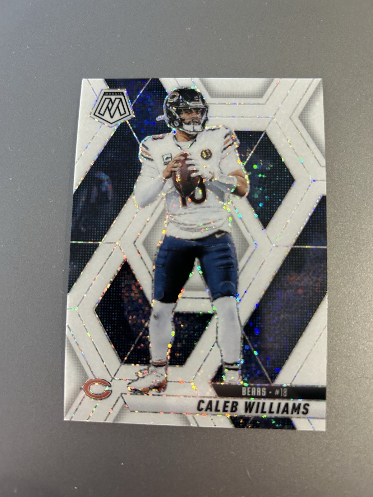 2025 Panini Mosaic - Caleb Williams #22 White Sparkle SSP Rewards