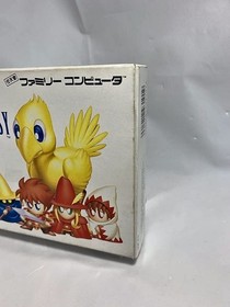Final Fantasy 1 & 2 Famicom New Sealed Dead Stock