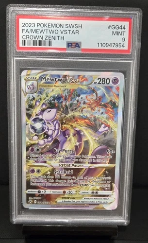 2023 Pokemon Crown Zenith Mewtwo VSTAR #GG44/GG70 PSA 9