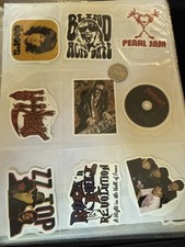 Music Sticker Lot 18 Stickers Various Artist