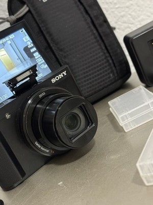 Sony Cyber-shot DSC-HX80 18.2 MP Digital Camera - Black for sale