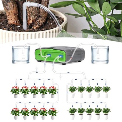 Automatisches Bewässerungssystem mit Zeitschaltuhr für Balkon & Topfpflanzen