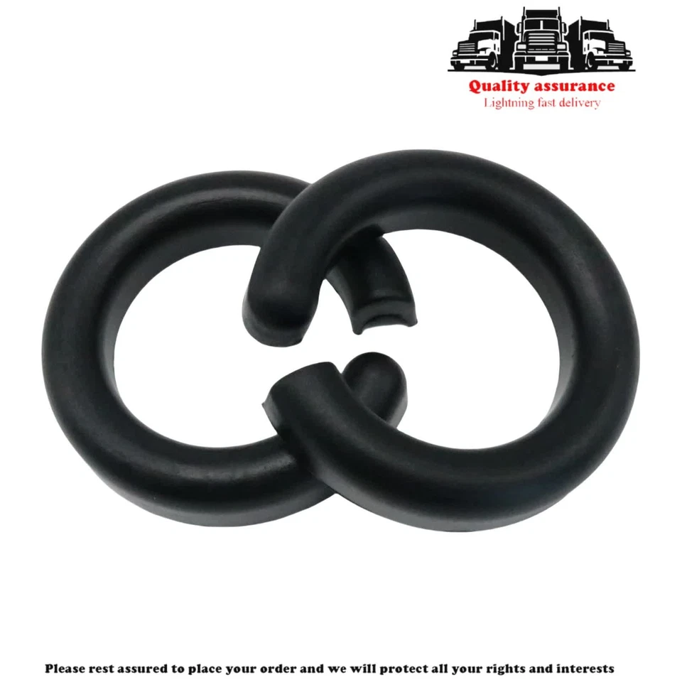 2X Front Coil Spring Spacer Black For 1967-1981 Camaro Firebird Chevelle/Impala - Imagem 4 de 4