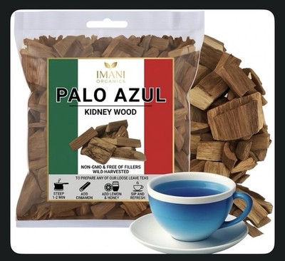 Palo azul o kidneywood tea  Palo Dulce Te Blue stick  kidney wood MADE IN MEXICO