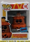 Funko Pop! Ad Icons McDonalds Pumpkin McNugget #145 Exclusive Vinyl Figure NR