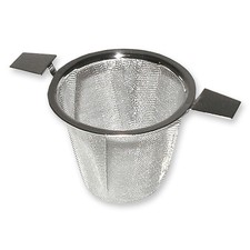 Teesieb Edelstahl 2 Henkel Kannensieb Teenetz Teefilter Edelstahlsieb Teesiebe