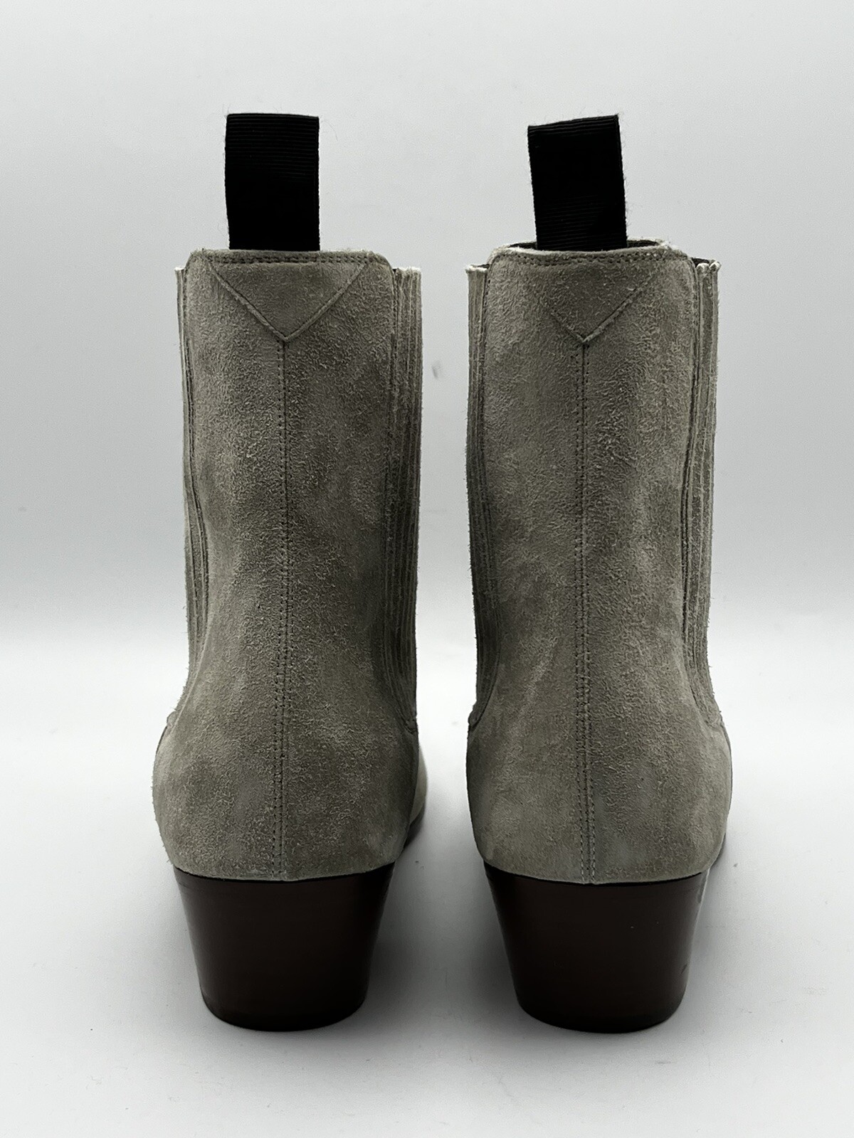 Stivali Chelsea Saint Laurent West da donna grigio taglia UK 3 5 EU 36 5 US 6 5