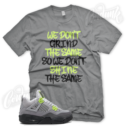 Match Jordan 4 Neon Green 